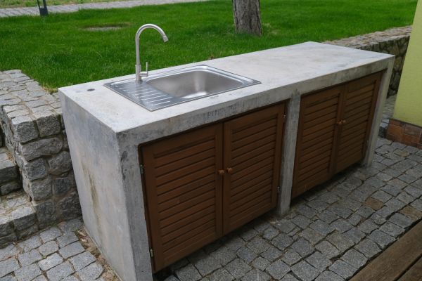 Exterior Cabinet Installation in Nacogdoches